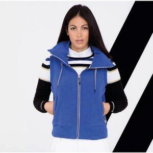 Horseware Platinum Serena Blue Fleece Vest Women’s Riding Coats Size Large